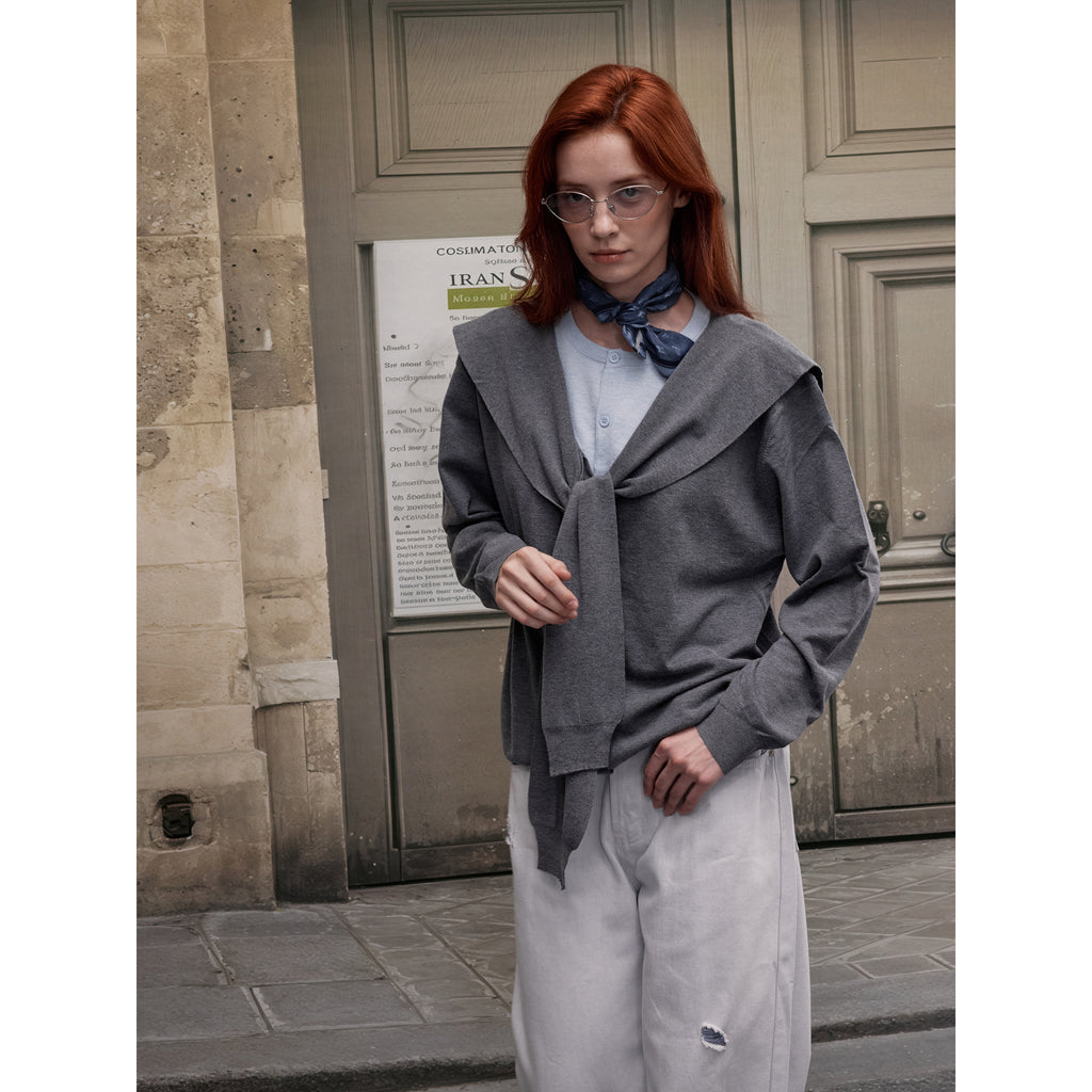 MADWITCH CAPE KNIT SWEATER #51157