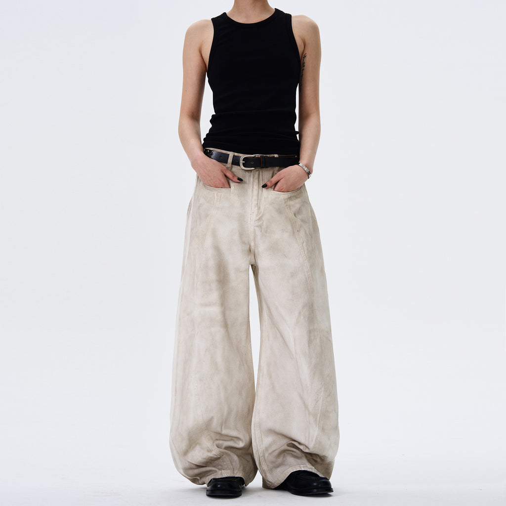 MADWITCH DIRTYFIT VINTAGE DENIM PANTS #L660
