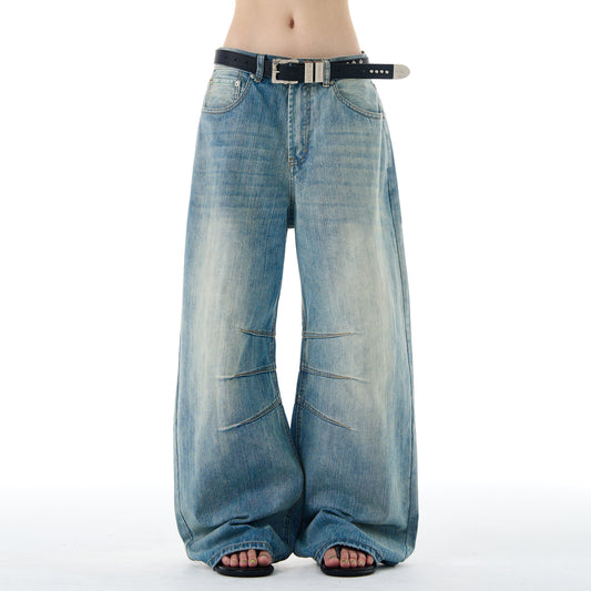 MADWITCH TEXTURED DESIGN JEANS #F9052