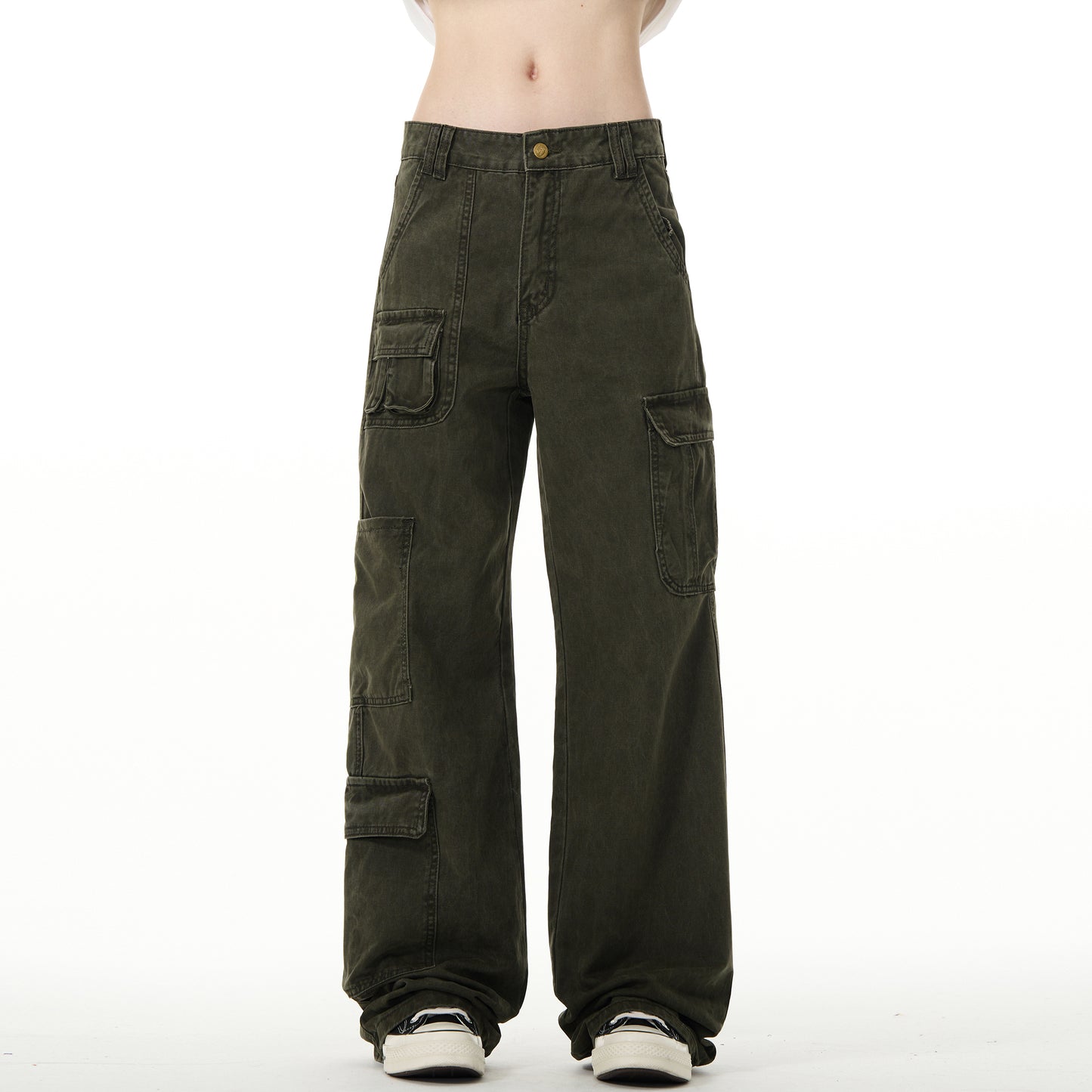 MADWITCH CARGO POCKETS PANTS #K3219