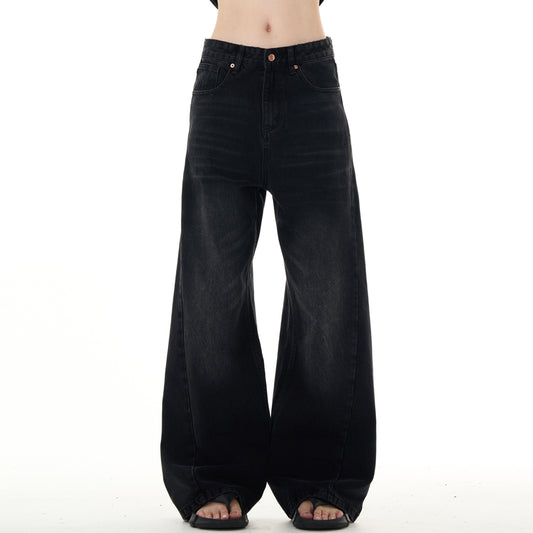 MADWITCH WIDE LEG VINTAGE JEANS #K9301