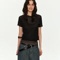 MADWITCH MESH RAGLAN SHORT TEE #MYC016