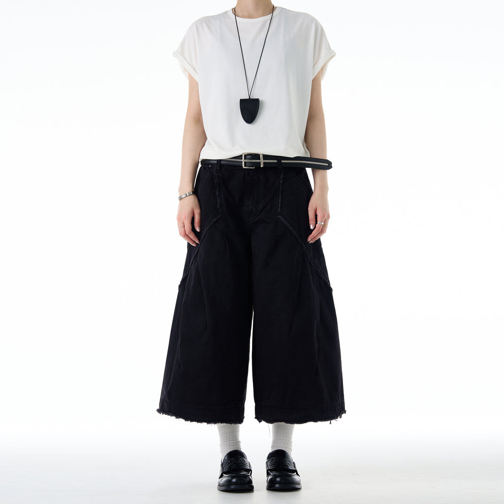 MADWITCH VINTAGE RAW-EDGE CARGOS #CK3529B