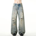 MADWITCH DISTRESSED VINTAGE JEANS #G6358