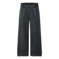 MADWITCH NAPOLEON-BUTTON WASHED RELAXED SWEATPANTS #L2026701
