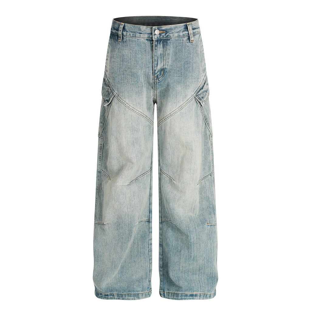MADWITCH SLUB WASH DENIM PANTS #G6847
