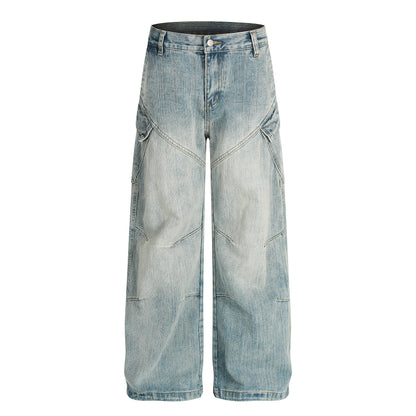 MADWITCH SLUB WASH DENIM PANTS #G6847