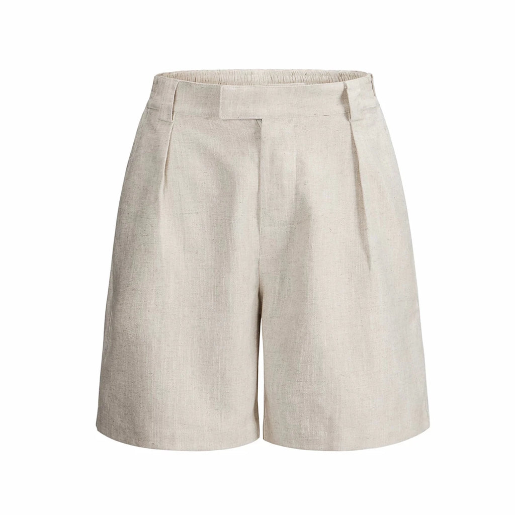 MADWITCH VINTAGE DOUBLE PLEAT SHORTS D061 - MadWitch Store