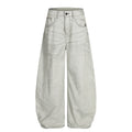 MADWITCH UNISEX VINTAGE SCIMITAR-STYLE JEANS #FX083