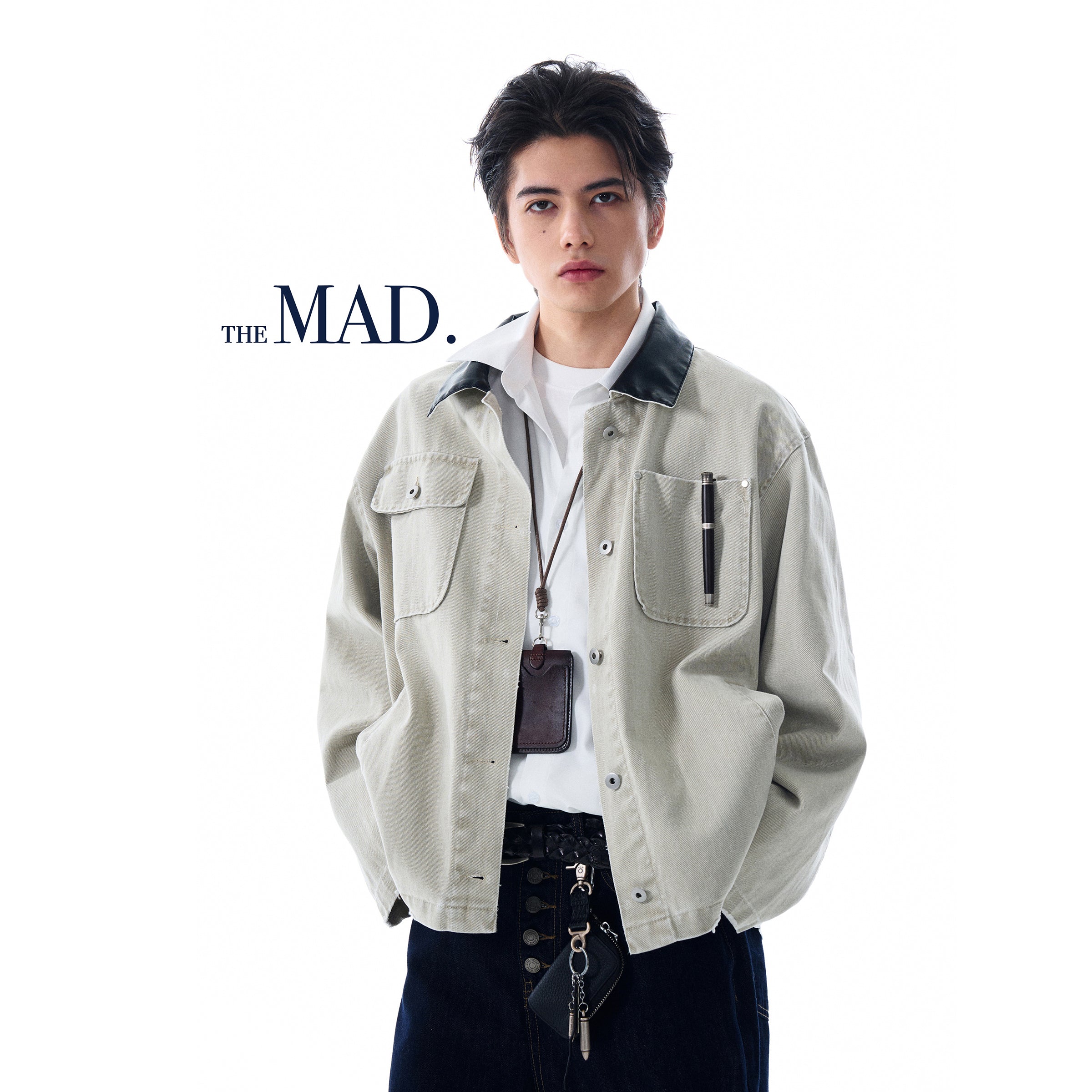 MADWITCH WASHED WORK JACKET #WT45