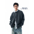 MADWITCH FAUX TWO-PIECE CARDIGAN SWEATER #MY010