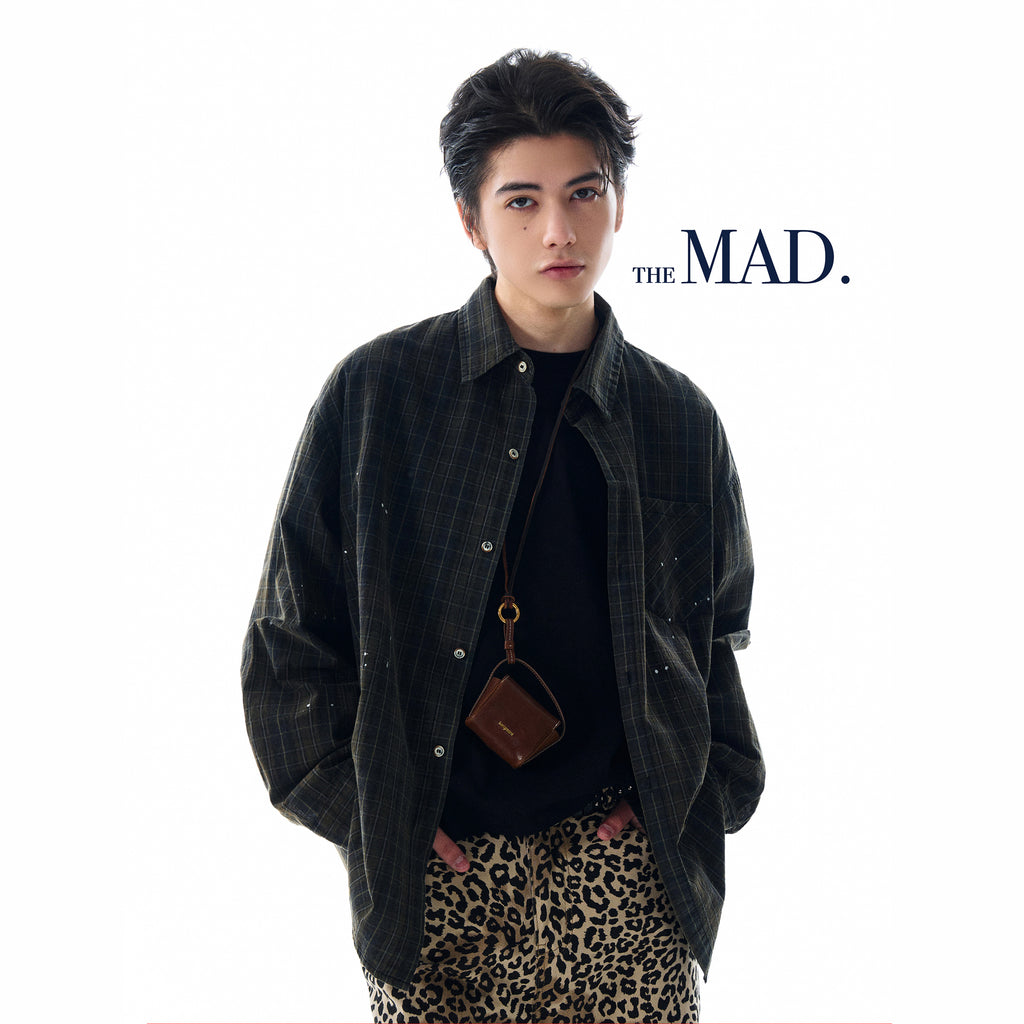 MADWITCH SPRING PLAID SHIRT #CS99