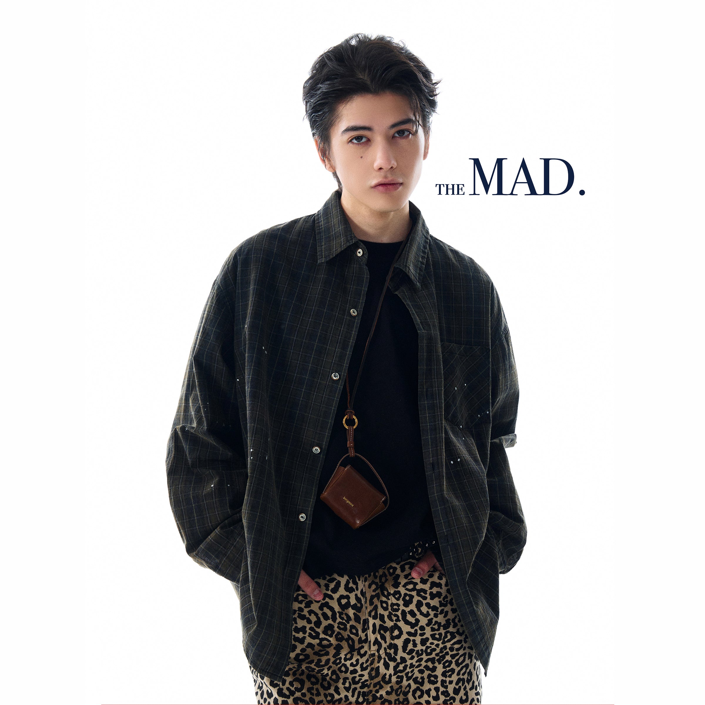 MADWITCH SPRING PLAID SHIRT #CS99