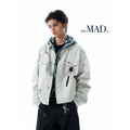 MADWITCH DISTRESSED WASHED DENIM JACKET #C177C25