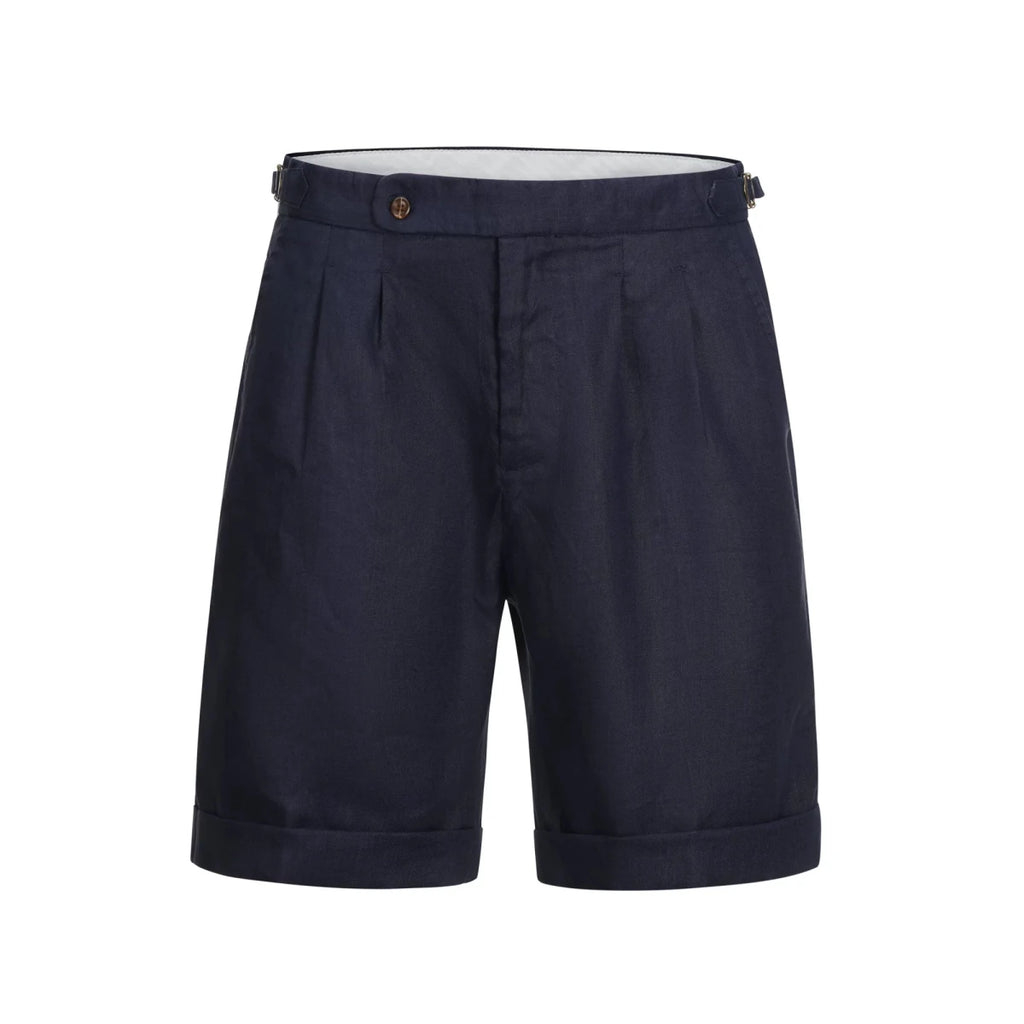 MADWITCH HERITAGE LINEN SHORTS D067 - MadWitch Store