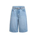 MADWITCH MINIMALIST DENIM CAPRI PANTS RK240 - MadWitch Store