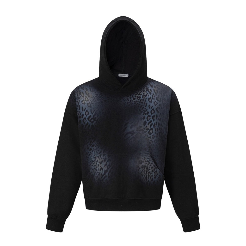 MADWITCH GRADIENT LEOPARD-PRINT HOODIE 27608 - MadWitch Store