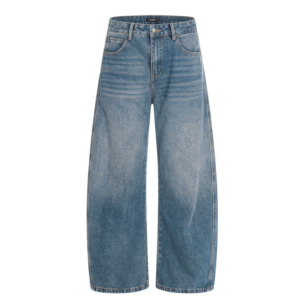 MADWIT FADED WASH WIDE JEANS #CK5571