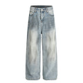 MADWITCH UNISEX DIRTY WASHED DENIM JEANS #G6846