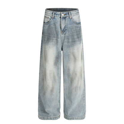 MADWITCH UNISEX DIRTY WASHED DENIM JEANS #G6846