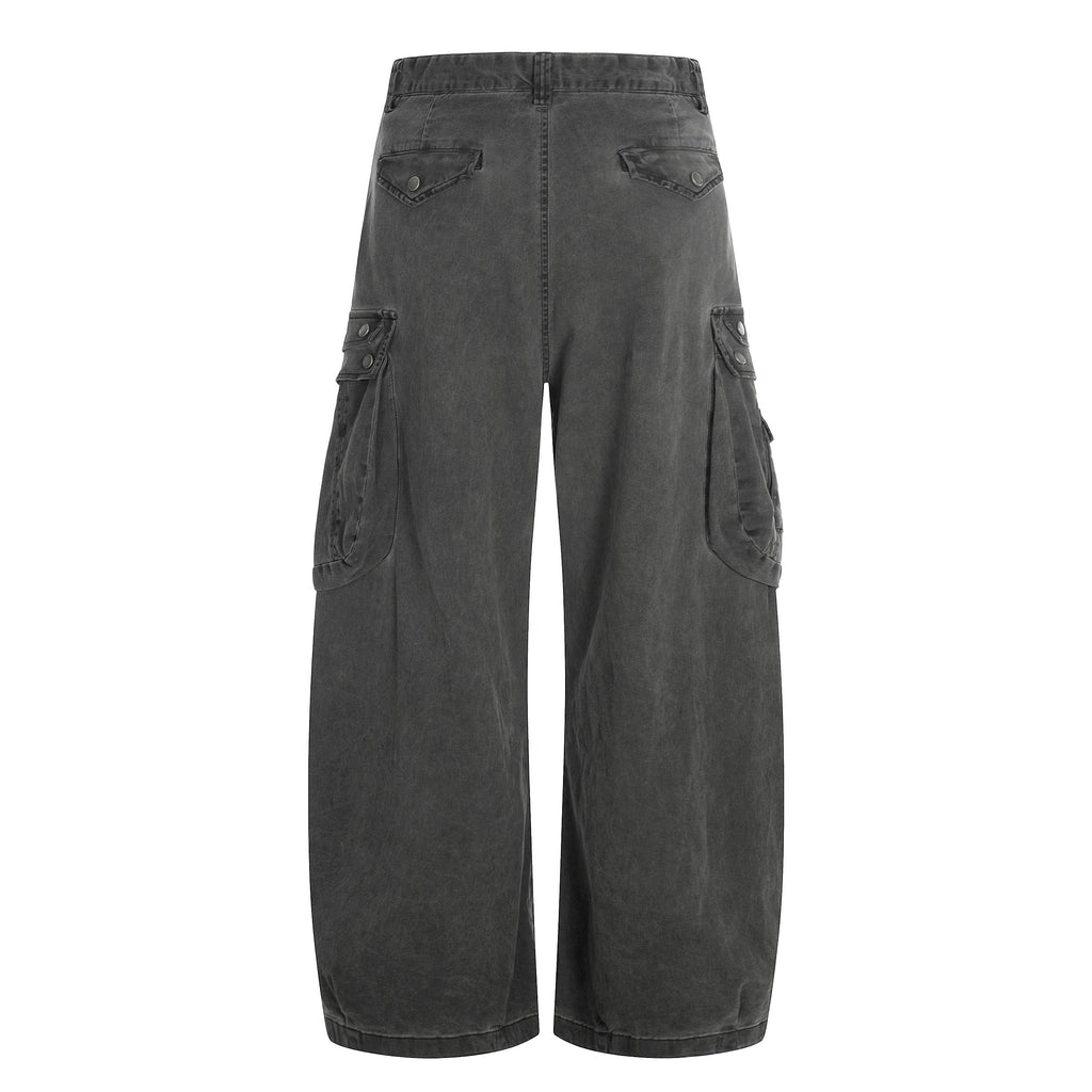 MADWIT DISTRESSED WIDE WORK PANTS #CK6932