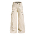 MADWITCH RIVET COURT WIDE-LEG TROUSERS #6844
