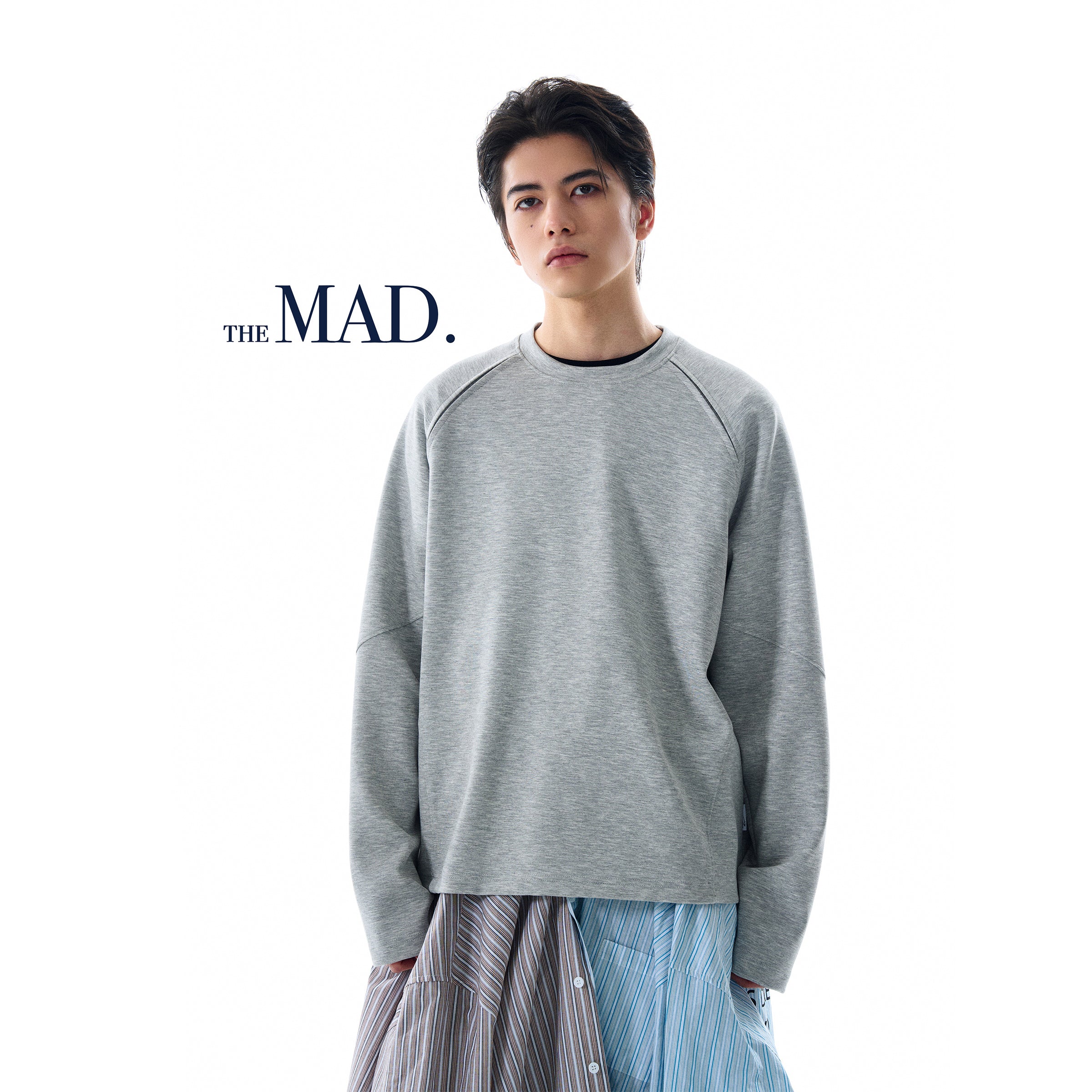 MADWITCH CASUAL LIGHTWEIGHT SWEATSHIRT #L310Q24