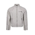 MADWITCH QUILTED WASHED MULTI-ZIP CROPPED MOTO JACKET #IN068