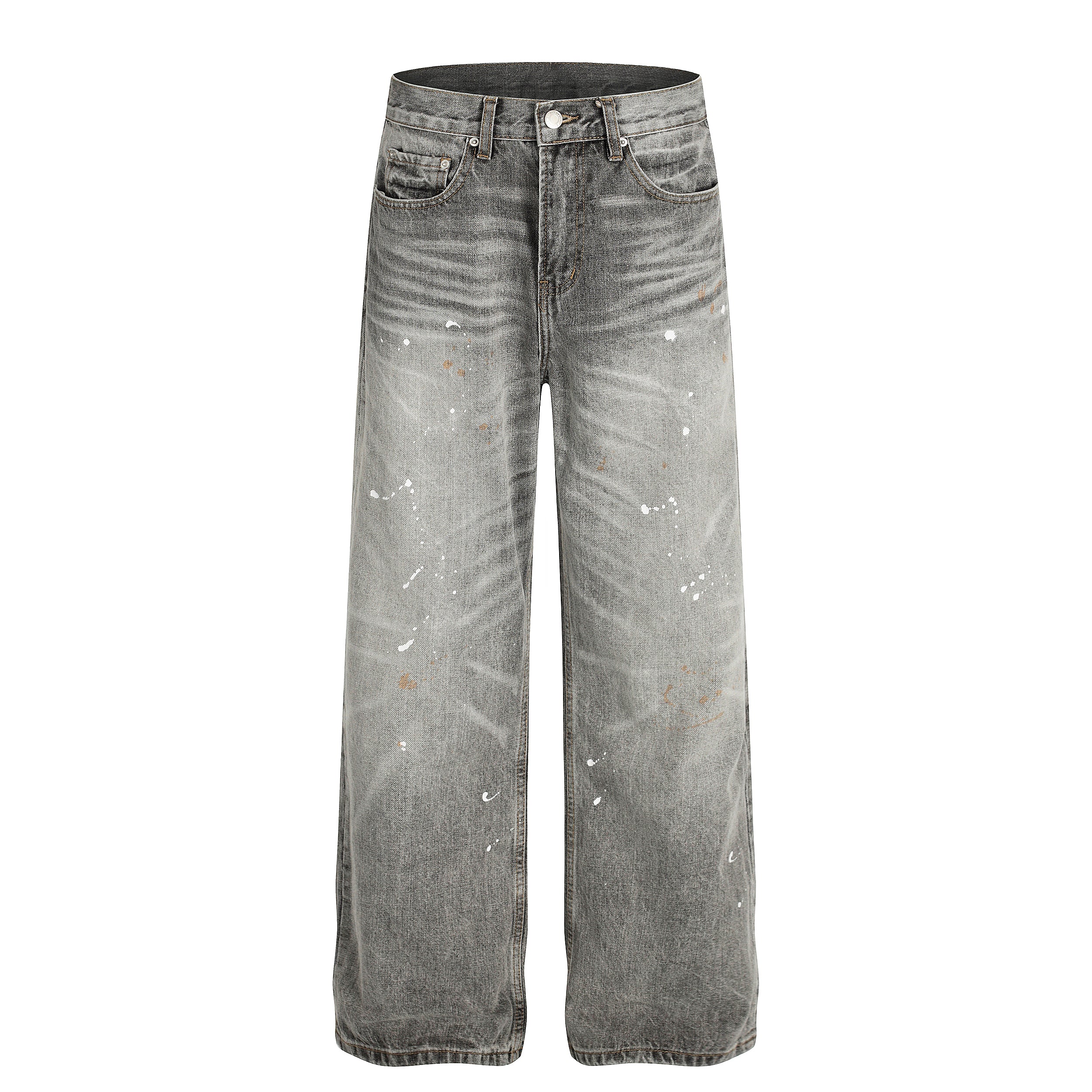 MADWITCH HIGH STREET SPLATTER JEANS #FX085