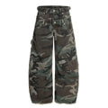 MADWITCH DESIGN CAMO CARGO PANTS #G6841