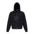 MADWITCH STAR GRAPHIC WASHED ZIP HOODIE 27561 - MadWitch Store