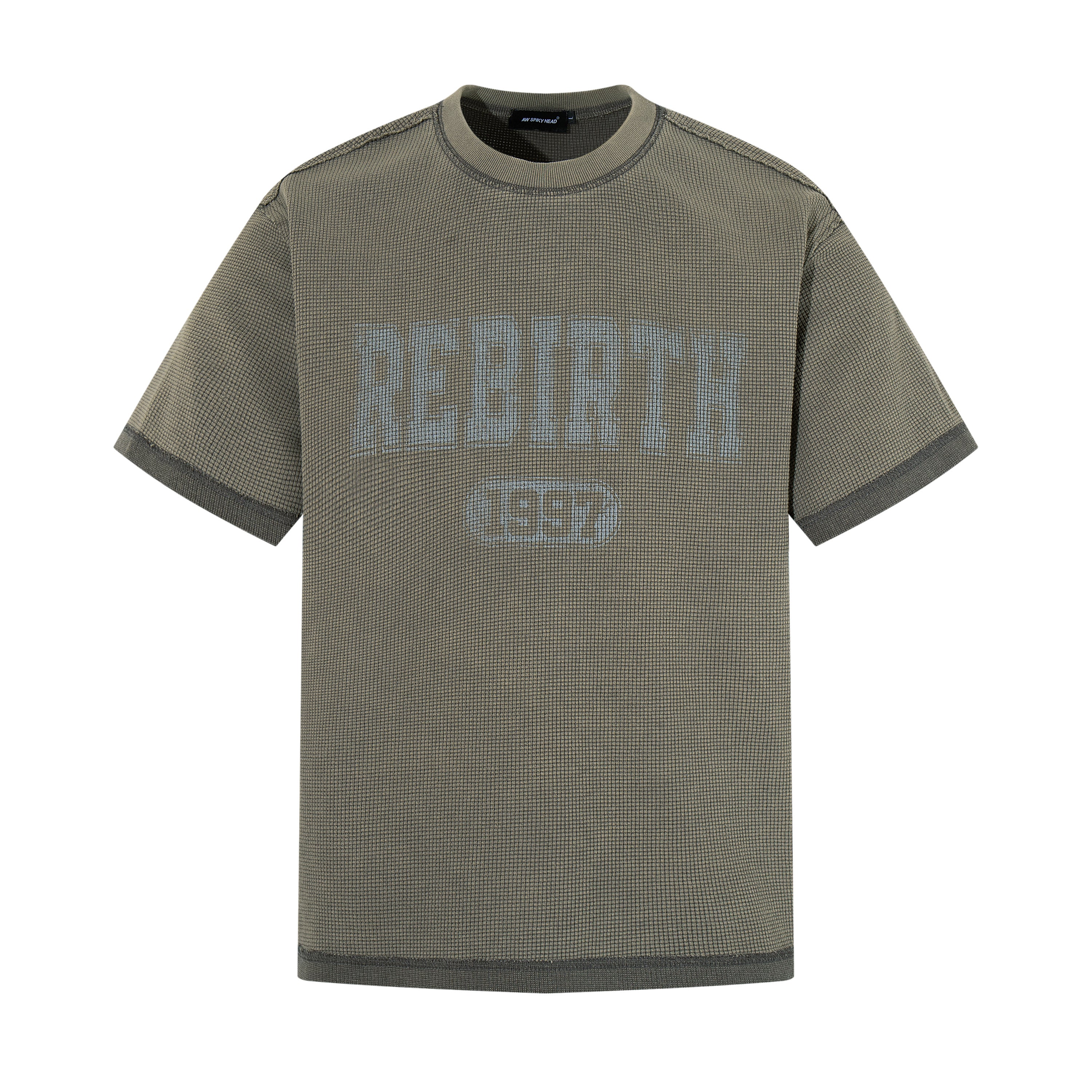 MADWITCH VINTAGE LETTER TEE #AW26020