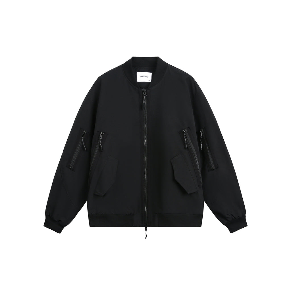 MADWITCH UNISEX CASUAL BOMBER JACKET #RW154