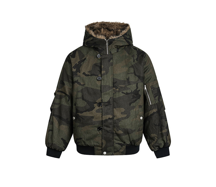 MADWITCH CAMO STREET PARKA JACKET #M1053