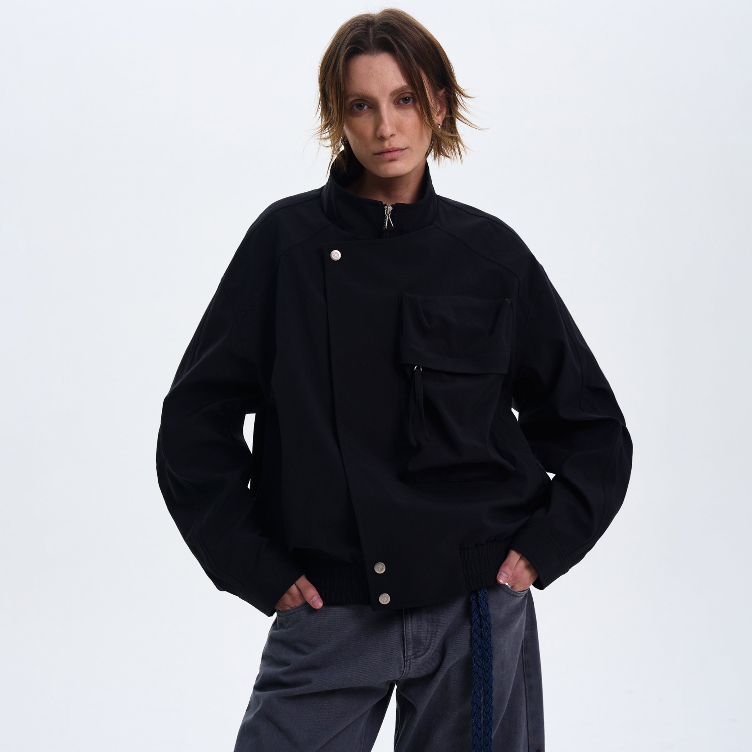 MADWITCH DECONSTRUCTED DESIGN JACKET #880259
