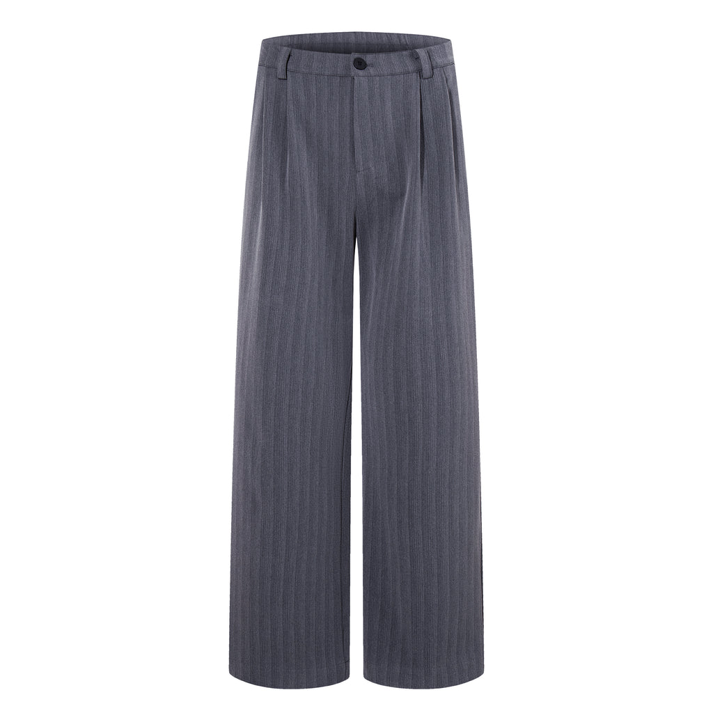 MADWITCH PINSTRIPE WIDE-LEG TROUSERS #AW26125