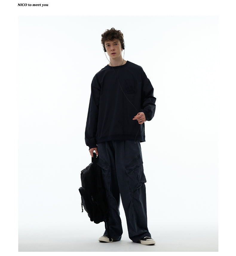 MADWITCH COZY OVERSIZE SWEATSHIRT #RH-11