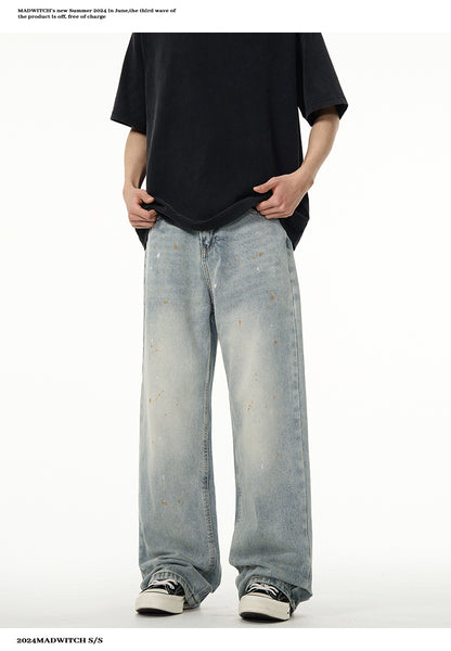 MADWITCH SANDED VINTAGE JEANS #K8526