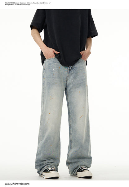 MADWITCH SANDED VINTAGE JEANS #K8526