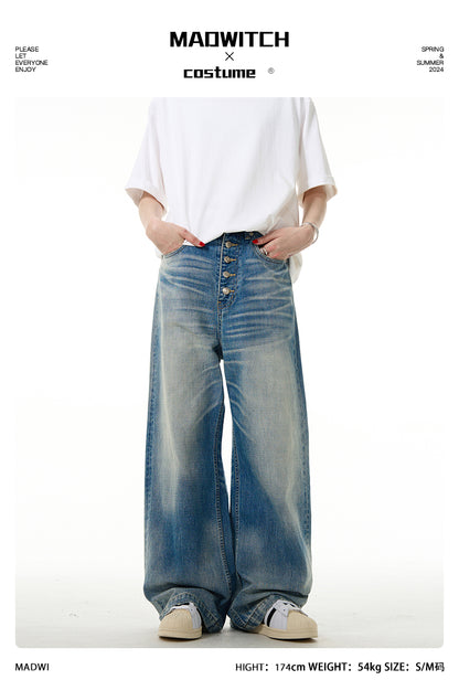 MADWITCH BAGGY DENIM JEANS #BKJ24166