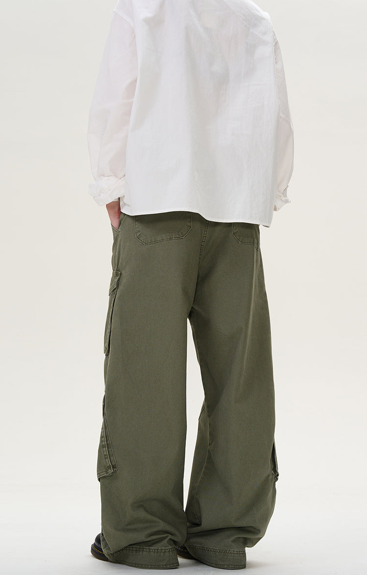 MADWITCH MULTI-POCKET CARGO PANTS #D1652