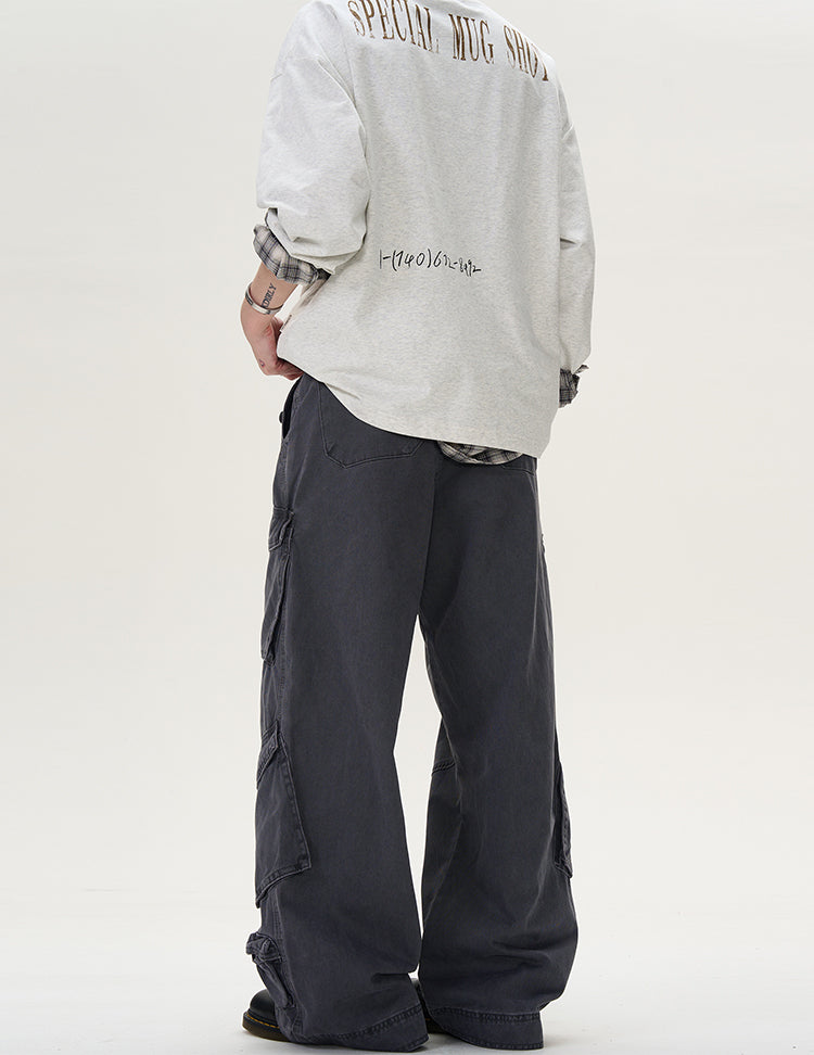 MADWITCH MULTI-POCKET CARGO PANTS #D1652