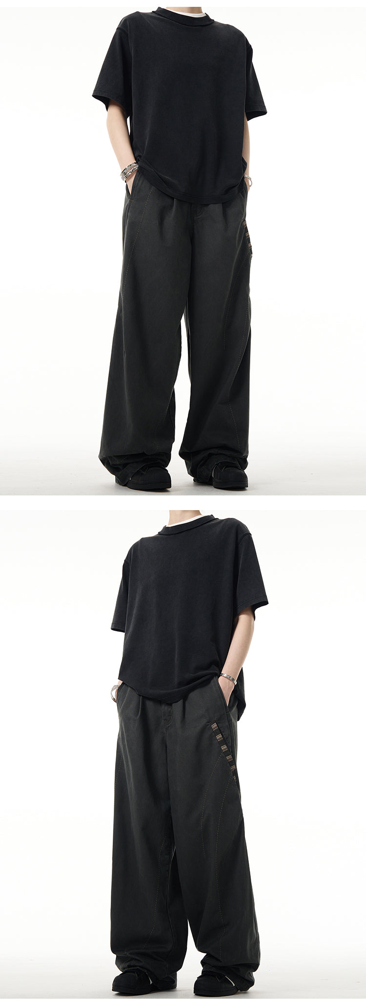 MADWITCH RELAXED FIT CASUAL PANTS #FX012