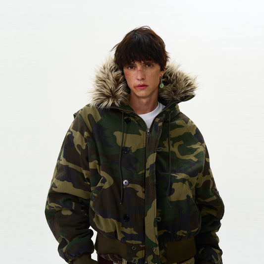 MADWITCH VINTAGE CAMO JACKET #WL4447