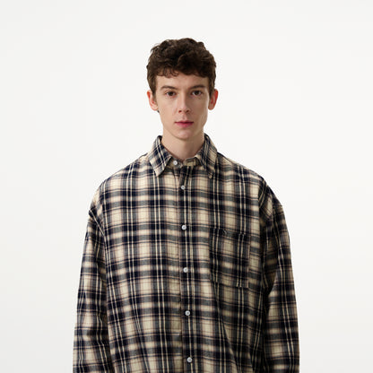 MADWITCH CLASSIC PLAID SHIRT #MD3005