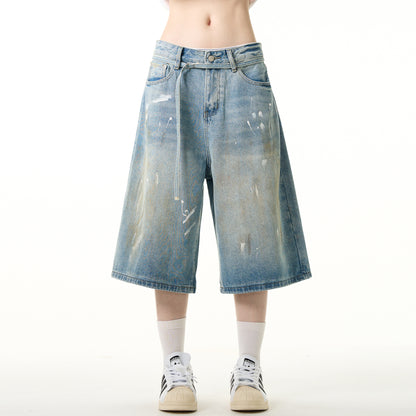 MADWITCH SUMMER HALF-LENGTH JEANS #G6368