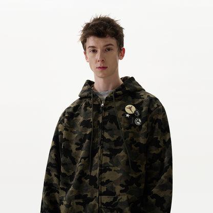 MADWITCH CAMOUFLAGE HOODIE #2250