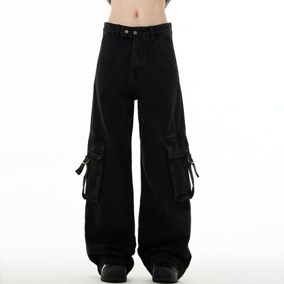 MADWITCH STREETWEAR EDGY CARGO PANTS #WH6892