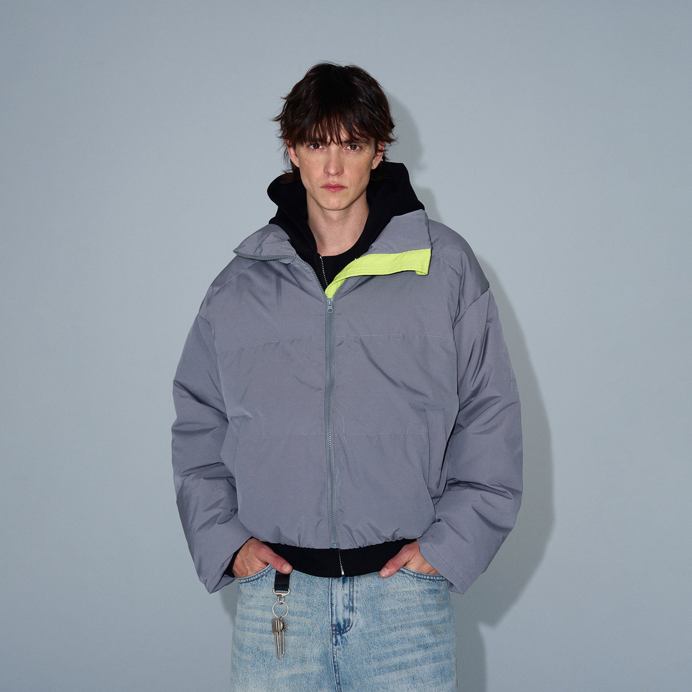 MADWITCH VINTAGE SHORT PUFFER JACKET #8622