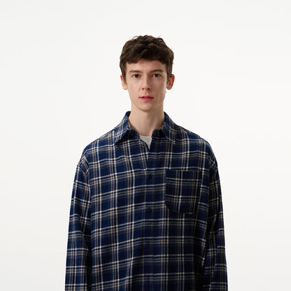 MADWITCH CLASSIC PLAID COAT #RC73